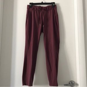 Maroon Lululemon Joggers